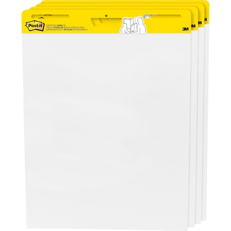 3M Easel Pad White 25 In X 30 In 559 VAD 4PK